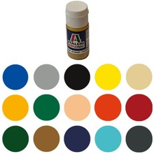 ITALERI Acrylfarbe 20 ml Lack - IT Acrylic Paint - Farben wählbar - Modellbau