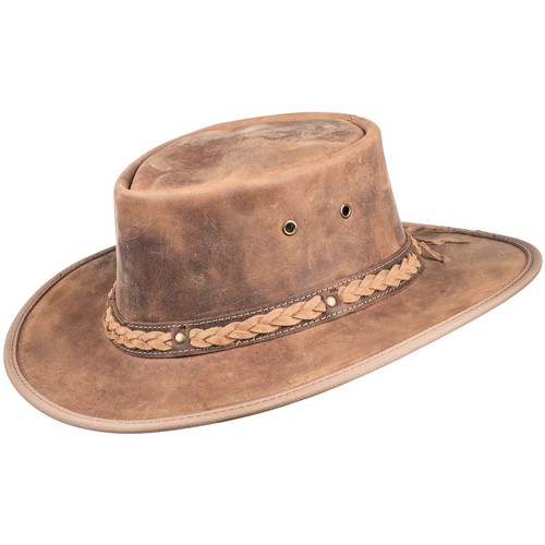 Barmah squashy bronco lederhut - barmah,