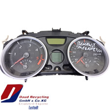 Renault Megane CC Tacho