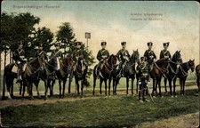 Ak Braunschweiger Husaren