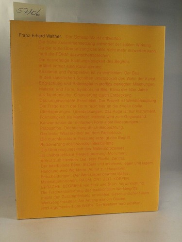Franz erhard walther - erhard,
