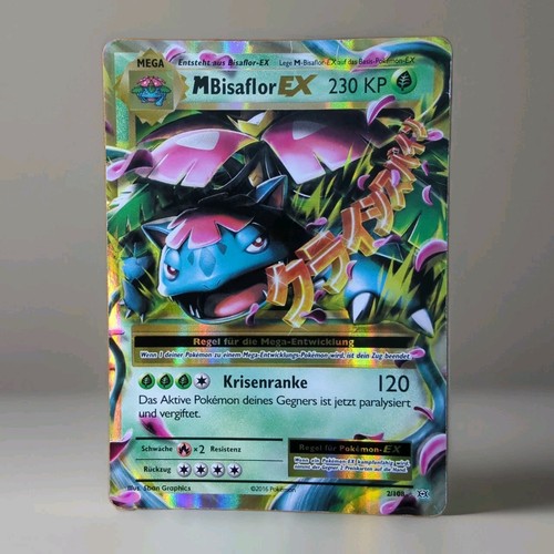 Mega bisaflor pokemon karte - ex,