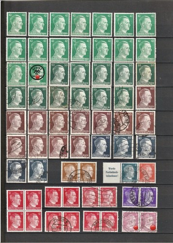 Briefmarken konvolut deutsches - konvolut,