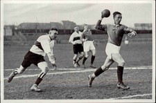 OLYMPIA 1936 Band I. Bild 140 Handball Polizei Berlin gg. Hindenburg Allenstein