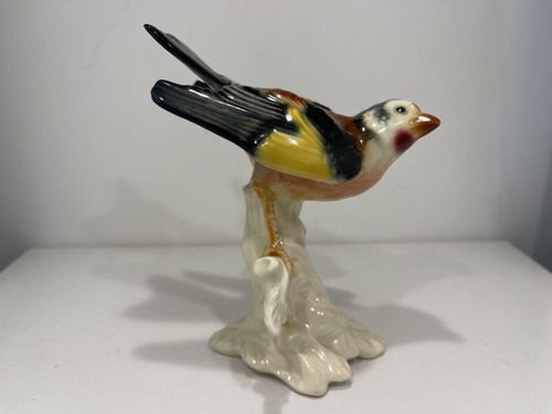 Goebel figur vogel distelfink - goebel,