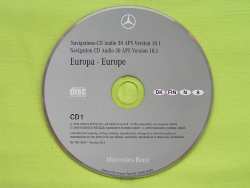 Navigation mercedes benz - cd,