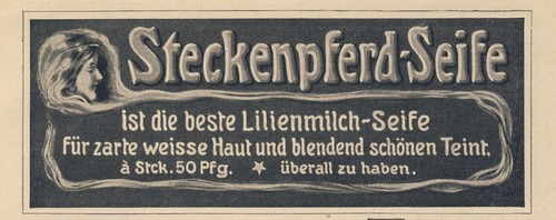 Steckenpferd seife reklame von - steckenpferd,
