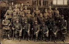 Foto Ak Deutsche Soldaten in Uniformen, Gruppenfoto - 11455510