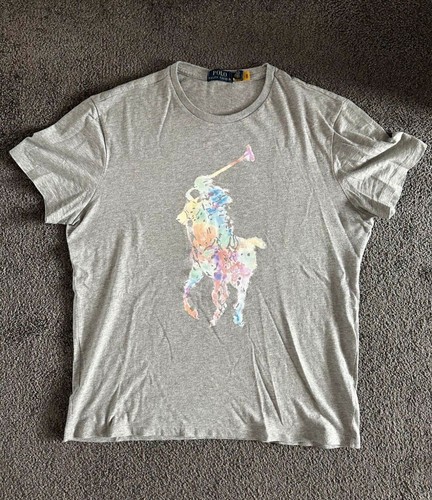 Polo ralph lauren shirt grau - t-shirt,