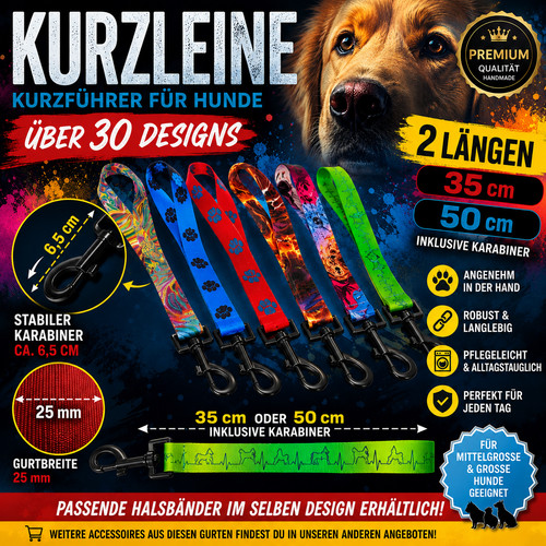 Kurzeleine hund kurzführer - kurzeleine,