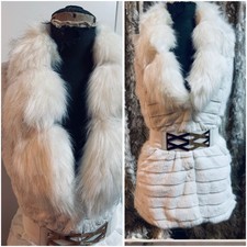 Polarfuchs Pelz breiter Kragen