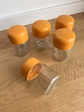 VINTAGE RETRO Krups Joghurette Joghurtbecher Joghurtgläser Orange - Ersatzglas