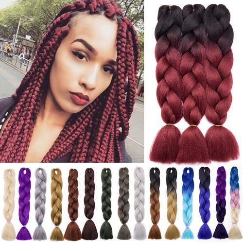 Jumbo braids ombre extension - jumbo,