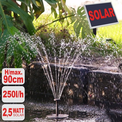 Solar teichpumpe brunnen - solar,