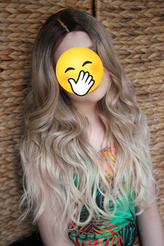 Perücke lace wig wie - perücke,