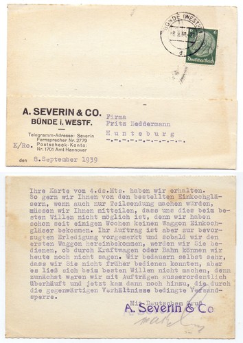 135920 postkarte severin - postkarte,