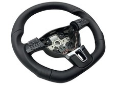 AUSTAUSCH Lenkrad Lederlenkrad Vw Touran 1T3 Multifunktion Daumen Abgeflacht