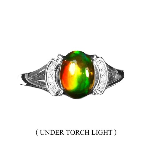 925 sterlingsilber ring oval - sterlingsilber,