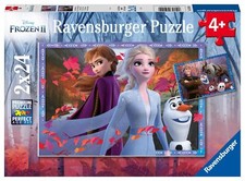 Ravensburger Puzzle Disney Frozen Kinderpuzzle 2x24 Elsa Anna Spielzeug - Neu