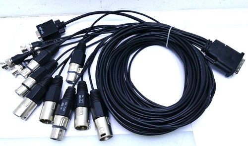 Db25 breakout kabel xlr bnc - breakout,