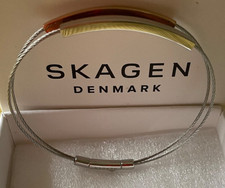 Skagen Armreif Kariana Elin SKJ1033998 Edelstahl Silber Roségold Two-Tone Damen