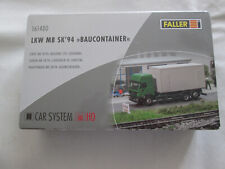 Faller 161480 H0 Car System LKW MB SK94 Baucontainer   Neu und OVP
