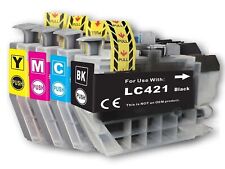 Patronen Kompatibel mit Brother LC-421 DCP-J 1050DW 1140DW 1800DW MFC-J 1010DW