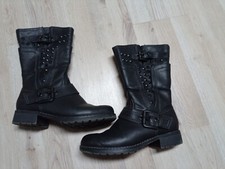 Stiefeletten mit Nieten/