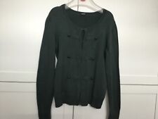 S Oliver Cardigan Weste Trachten Look Gr. 38 grün