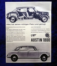 Austin 1800, originale Werbung aus 1965