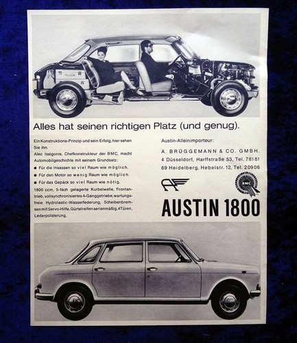 Austin 1800 originale werbung - 1800,,