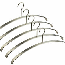 1 - 10x SO-TECH® Kleiderbügel Edelstahl 455 mm Garderobenbügel für Wandgarderobe