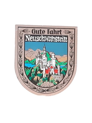 Souvenir aufkleber gute fahrt - souvenir-aufkleber, "gute