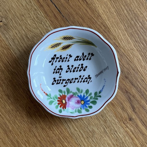 Wandteller porzellan spruch - wandteller,