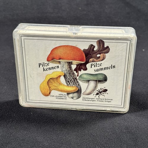 Ddr kartenspiel pilze - kartenspiel, kennen