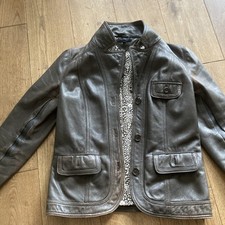tommy hilfiger Lederjacke Braun Größe S