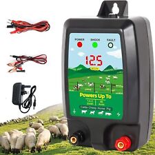 Weidezaungerät 12V/230V Elektrozaungerät Weidezaun Weidegerät Elektrozaun 10km