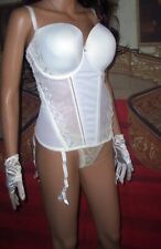 Fauve Luxus Spitzen Satin