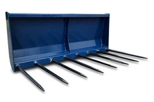 Frontladergabel Mistgabel Dunggabel Euroaufnahme 🐷 140 cm Zinkenlänge 82cm NEU