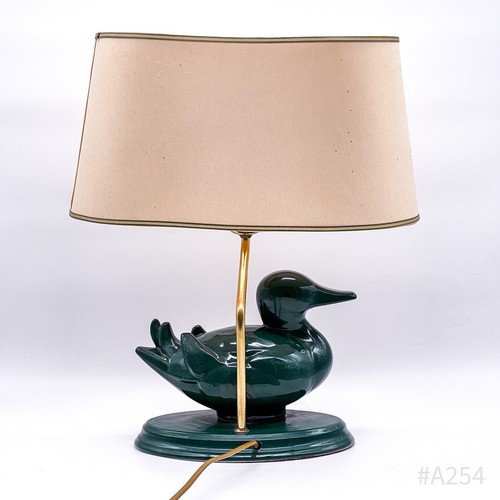 Vintage tischlampe entenlampe - tischlampe,
