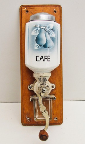 Jugendstil wandkaffeemühle - jugendstil,