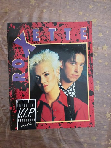 Roxette vip paperback - roxette,