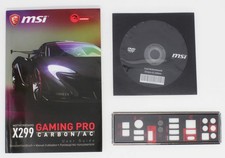 MSI X299 Gaming Pro Carbon -