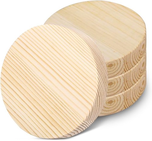 Holzscheiben 10cm kiefernholz - 10cm,