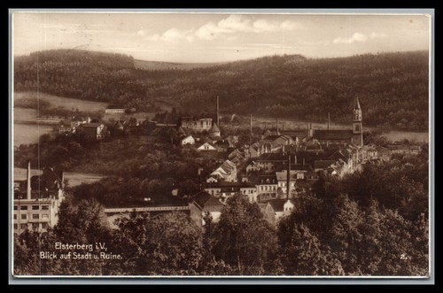 Elsterberg blick auf - elsterberg/v.,