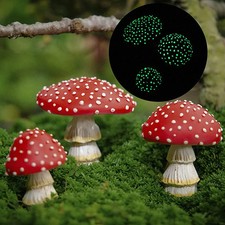 Mini pilz ornament leuchtende - mini,
