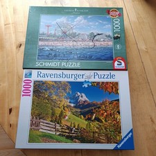 2 Puzzle je 1000 Teile  aus