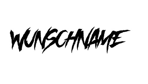 Aufkleber wunschname text - wunschname,