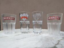 Smirnoff  4 Gläser Becher neuwertig Vodka Longdrink 