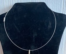  Omega Reif Edelstahl Halsreif  47 cm lang mit Magnetverschluss